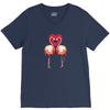 Flamingo V-Neck Tee