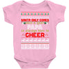 Santa Only Comes Once A Year Papa Is Always Here To Cheer Baby Onesie