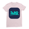 swag blu Ladies Fitted T-Shirt