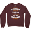 Super Cool Grandson Of A Freaking Awesome Pop Pop Crewneck Sweatshirt