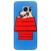 snoopy parody pug w Samsung Galaxy S7 Edge Case
