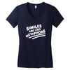 similes Women's V-Neck T-Shirt