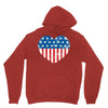 usa flag 2 Unisex Hoodie