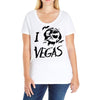 i (fear) vegas Ladies Curvy T-Shirt
