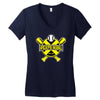 apocalypse baseball Women's V-Neck T-Shirt