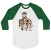 the evolution of groot 3/4 Sleeve Shirt