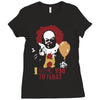 it pennywise clown Ladies Fitted T-Shirt