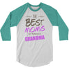 Great Moms Get Promoted to Grandma 3/4 Sleeve Shirt