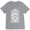 Libra Hated By Many Wanted By Plenty V-Neck Tee
