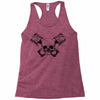 skull pisto Racerback Tank