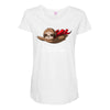 super lazy Maternity Scoop Neck T-shirt