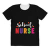 School Nurse All Over Women's T-shirt