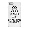 save the planet iPhone 7 Case