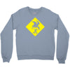 pterosaur warning Crewneck Sweatshirt