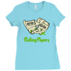 rolling papers Ladies Fitted T-Shirt