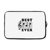 Best Dad Ever Funny Music Note Laptop sleeve