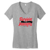 survivin' Women's V-Neck T-Shirt