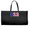 american freedom flag Weekender Totes