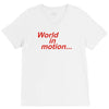 world in motion england italia 90 world cup football retro V-Neck Tee