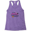 makeup to basketball Racerback Tank