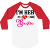 i'm her bestie 3/4 Sleeve Shirt