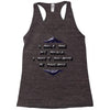 i only see my goals Racerback Tank