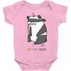 %5 unicorn %95 ninja Baby Bodysuit