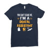 dental assistant Ladies Fitted T-Shirt