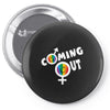 coming out Pin-back button