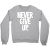 never give up 2 Crewneck Sweatshirt