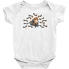 army of squirrels Baby Bodysuit