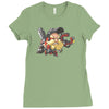 overwatch torbjorn cute spray Ladies Fitted T-Shirt