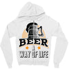 Beer A Way Of Life Zipper Hoodie