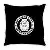 bin nicht fett Throw Pillow