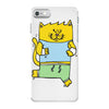 meow is running iPhone 7 Case