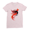 king animas Ladies Fitted T-Shirt