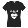 Mama is My Bestie Women's V-Neck T-Shirt