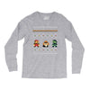 super mario chistmas Long Sleeve Shirts
