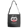 why so curious Adjustable Strap Totes