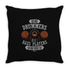 bm god drummers bass heroes too Throw Pillow