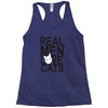 real men love cat Racerback Tank