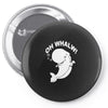 Oh whales Pin-back button