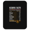 Scorpio Facts Zodiac Mousepad