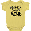 georgia is my mind Baby Bodysuit