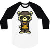 angry raccoon 3/4 Sleeve Shirt