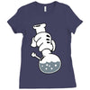 mickey get high Ladies Fitted T-Shirt