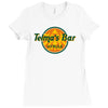 resistance cafe Ladies Fitted T-Shirt