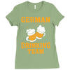 German Drinking Team Ladies Fitted T-Shirt