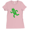 cactuar final fantasy Ladies Fitted T-Shirt
