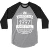 Made In 1997 And Still Awesome 3/4 Sleeve Shirt